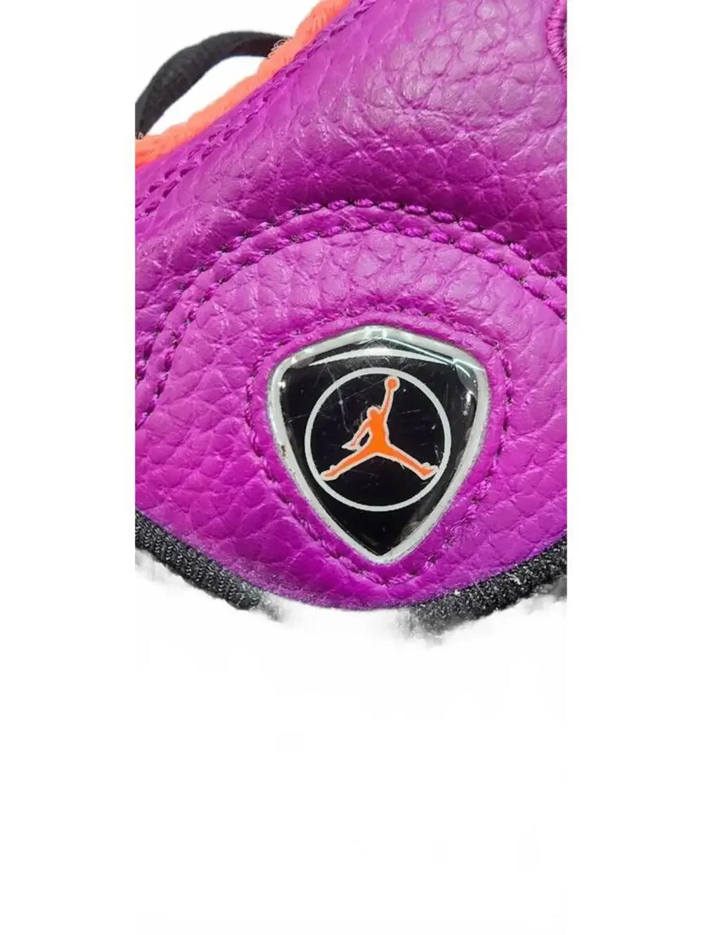 Jordan Jumpman Pro Black Purple Orange Basketball Shoes Size 9.5